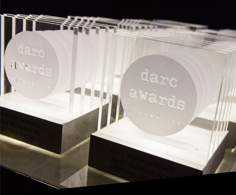 DARC NIGHT GLOWS WITH TROPHIES CREATED BY APPLELEC